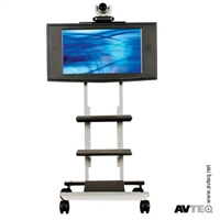 Avteq Cart (Supports Up To One 50 Inch Lcd/Plasma, 53 Inch Tall)