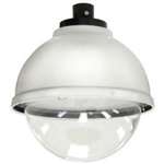 12 Inch Outdoor Dome Housing (Clear Dome Pendant Mount, Heater/Blower/Therm, 24V)