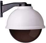 12"Outdoor Dome Hsg.W/Wall Mnt Tinted Dome,H/B/Thermo.,24Vac