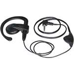 Earpiece w/inline volume control for microphone