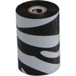 ZEBRA 02000BK06030 WAX RIBBON 1.57- X 1476' 24 ROL