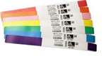 Next Generation Z-Band Direct Wristband (1 Inch X 11 Inch, Red, 200/Roll, 6/Case/Desktop)