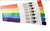 Next Generation Z-Band Direct Wristband (1 Inch X 11 Inch, Yellow, 200/Roll, 6/Case/Desktop)