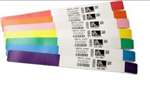 Next Generation Z-Band Direct Wristband (1 Inch X 11 Inch, Yellow, 200/Roll, 6/Case/Desktop)