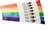 Next Generation Z-Band Direct Wristband (1 Inch X 11 Inch, Blue, 200/Roll, 6/Case/Desktop)