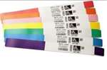 Next Generation Z-Band Direct Wristband (1 Inch X 11 Inch, Green, 200/Roll, 6/Case/Desktop)