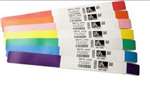 Next Generation Z-Band Direct Wristband (1 Inch X 11 Inch, Pink, 200/Roll, 6/Case/Desktop)