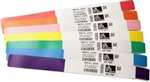 Next Generation Z-Band Direct Wristband (3 Inch Core, 8 Inch Out, 1 Inch X 11 Inch, 450/Roll/6 Cases/White/T Top)