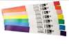 Z-Band Splash, Coated Wristban 1X10 Red 800/Roll 4Rls/Case