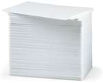 White Pvc Cards (5 Packs Of 100; 15 Mil With Writeable Back)