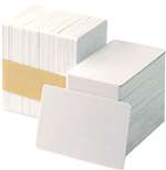 Pvc/Poly-Comp. Blank White Cards (With Mag Stripe, 30 Mil, 500 Cards)