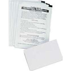 Zebra Kiosk & Spare Parts Kit,2" Clng Crds Box Of 25 item known as : 105950-033