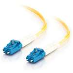 14400 1M LC/LC SINGLE MODE 3.0 DUPLEX PVC - QS         YELLOW