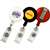 Black Economy Badge Reel Qty 100