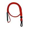 3/8 Breakaway Lanyard With Bulldog Clip; Black, Qty.100
