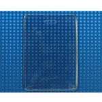Clear Vinyl Prox Card Heavy Duty Badge Holder Vert Top