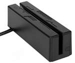 Mini Usb Swipe Reader (Tracks 1, 2 And 3 With Keyboard Emulation) - Color: Black