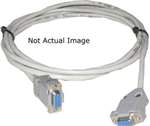 Cable (8 Feet, Rs232, Db9 Female, Dark Gray)