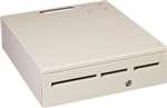 Mediaplus Cash Drawer (Color Matched Front - 3 Media Slots, 16 Inch, Standard Tray, Dual 12/24V, Random Lock And No Bell) - Color: Cool White