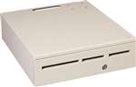 Mediaplus Cash Drawer (Color Matched Front, 16 Inch, Standard Tray, 12/24V, Alike Lock And No Bell) - Color: Putty