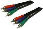 Component Video Cable. 3Xbnc  (Male) To 3Xbnc, 25Ft.