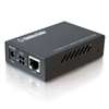 10/100 Base-Tx To Mm 100 Base-Fx St Media Converter (Black)