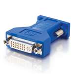 Dvi Female To Svga Hd15 Male Video Adapter (Blue)