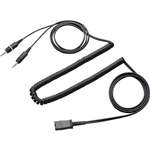 Coiled Cable (10 Feet, Qd To Two 3.5Mm Stereo Jack Plugs - Adapts Headsets To Pc Soundcards)