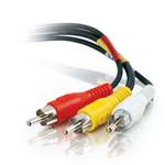Value Series Rca Audio Video Cable (25 Feet, Black)