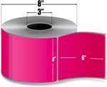 Pioneer 420970-Pnk Blank Printable Label Stock