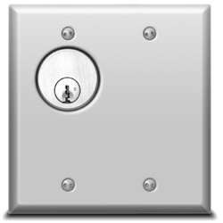 Security Door Controls 705T-Sn-U 705T Key Switch 2-Gg 20Gge Aa On-Off Dpdt 6 Amp 85 Db. Siren