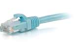 Cables To Go 766 10Ft Aqua Cat6A Snagless Patch Cable