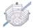 Safety Tech 9602 Steel Web Stopper, Low Profile , Surface Mt