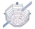 Safety Tech 9602 Steel Web Stopper, Low Profile , Surface Mt