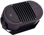 A6T Loudspeaker (70V, 32W, 2-Way, 6" Alloy Lf Near Armadillo Speaker) - Color: Black