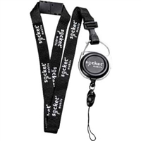 Socket� Durable Lanyard with Retractable Pull Reel for DuraScan 700 Series Barcode Scanner (AC4100-1692)