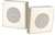 1W Self/Amp Sq Mtl Encl, 8 Inch