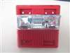 BOS-AMT241575WFR COOPER WHEELOCK AUDIBLE AND VISUAL SIGNAL APPLIANCE FIRE ALARM AMT-241575W-FR