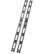 Schneider Ar7552 Vertical Cable Organizer, Nets Helter Sx, 45U