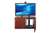 2-Bay Credenza Frame Only. Supports (2) 52" Or (1) 65" Display