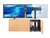 Credenza3-V 3-Bay. Supports (2) 70" Displays Or (1) 103" Lcd