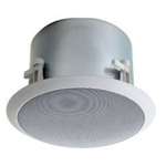 Hfcs1 Ceiling Speaker (Low Profile - 6 Inch, Cone, 75W, 70V And 16 Ohms) - Color: White