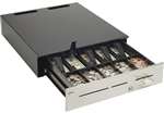 S4000 Cash Drawer, Steel Front Special U6 Till, Cloud White