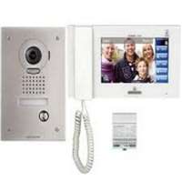 7 Inch TouchScreen Handset/Hands-Free 4 x 8 Color Video Set