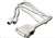 Cable (Rj To Ps/2, Male With Lock) For The Kb1700 To Pc