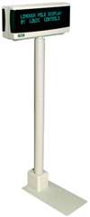 Ld9900 Pole Display (9.5Mm, 2-Line X 20-Character Display, Double Sided, Usb Interface And Opos Command Set) - Color: Dark Gray