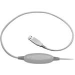 Cable (USB HID Cable, Coiled, Dark Grey) for the MS9540 and 20, MS6520, 7120 and 7220