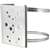 Raytec Systems Pbc-1 Pole Mount For 1 X Illuminator - Powder Coated