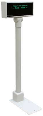 Pd3200 Customer Display (With Pass-Thru Serial Interface, 9-Pin-25-Pin, Aedex And 5Mm) - Color: Black