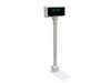 Pd3000 Pole Display (2-Line X 20-Character, Rs232 Interface, Opos Command Set, 12 Inch Pole And Db9 Connector) - Color: Black
